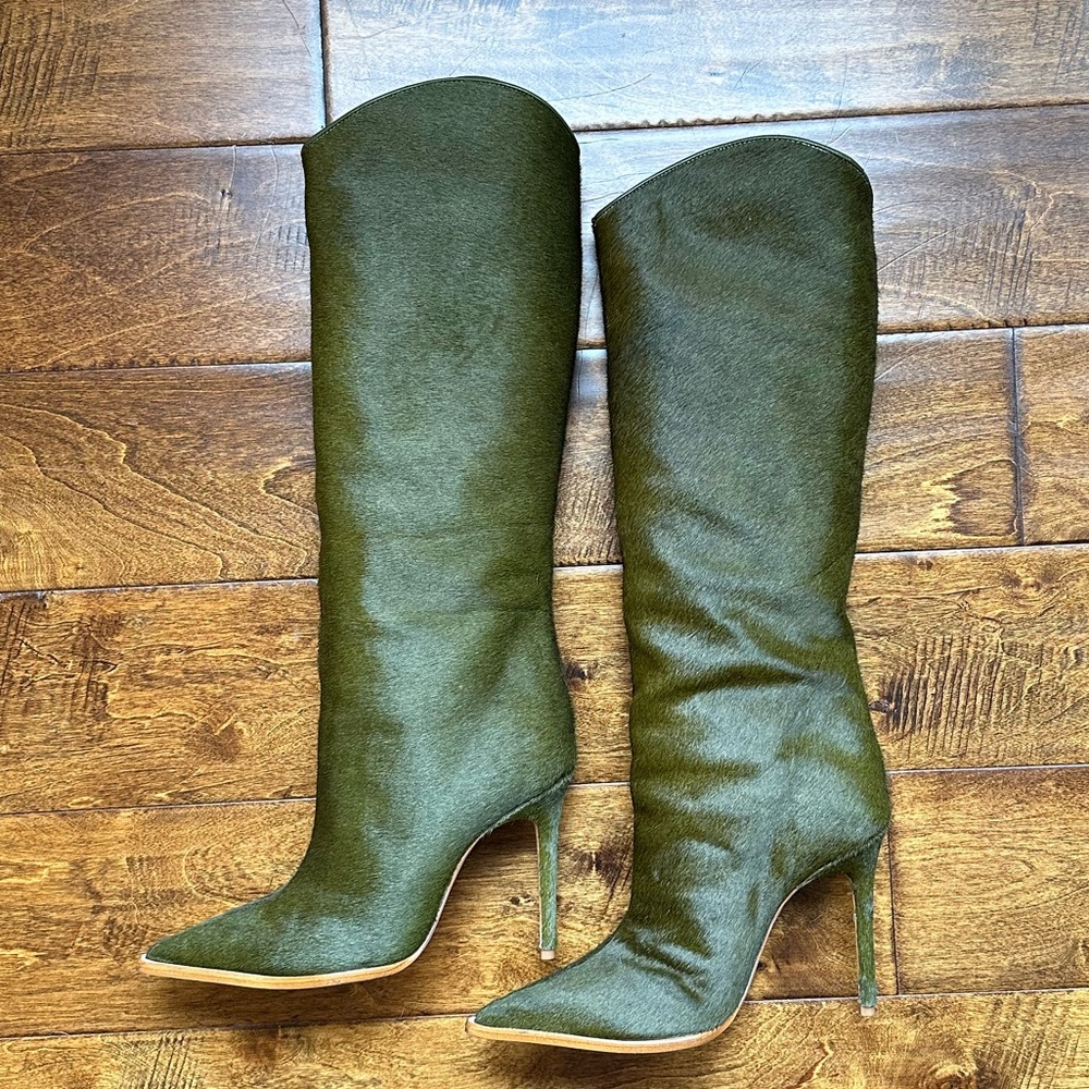 Schutz Maryana Welt Wild Boot -  Calf Hair